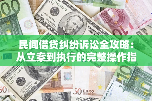 济南民间借贷纠纷诉讼全攻略：从立案到执行的完整操作指南
