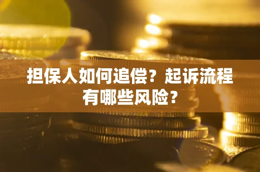 济南担保人如何追偿？起诉流程有哪些风险？