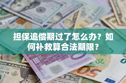 济南担保追偿期过了怎么办？如何补救算合法期限？