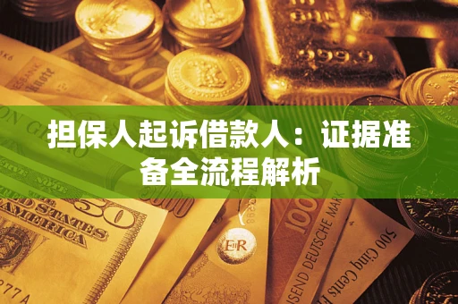 济南担保人起诉借款人：证据准备全流程解析