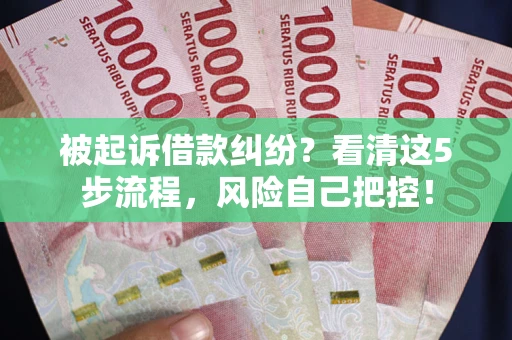 济南被起诉借款纠纷？看清这5步流程，风险自己把控！