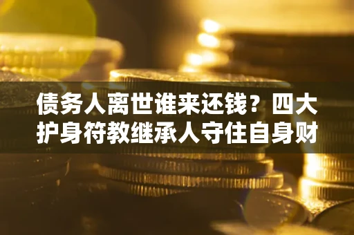 济南债务人离世谁来还钱？四大护身符教继承人守住自身财产